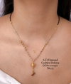 Designer Daily Wear AD Dimond Golden Dokiya 2 Mangalsutra Wholesale Price In Surat
